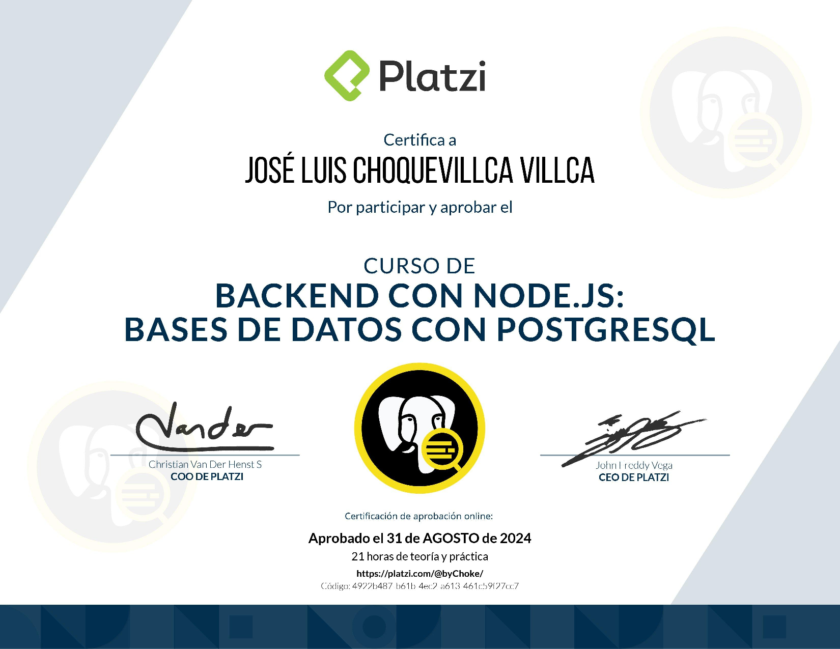 Node.js & Postgres